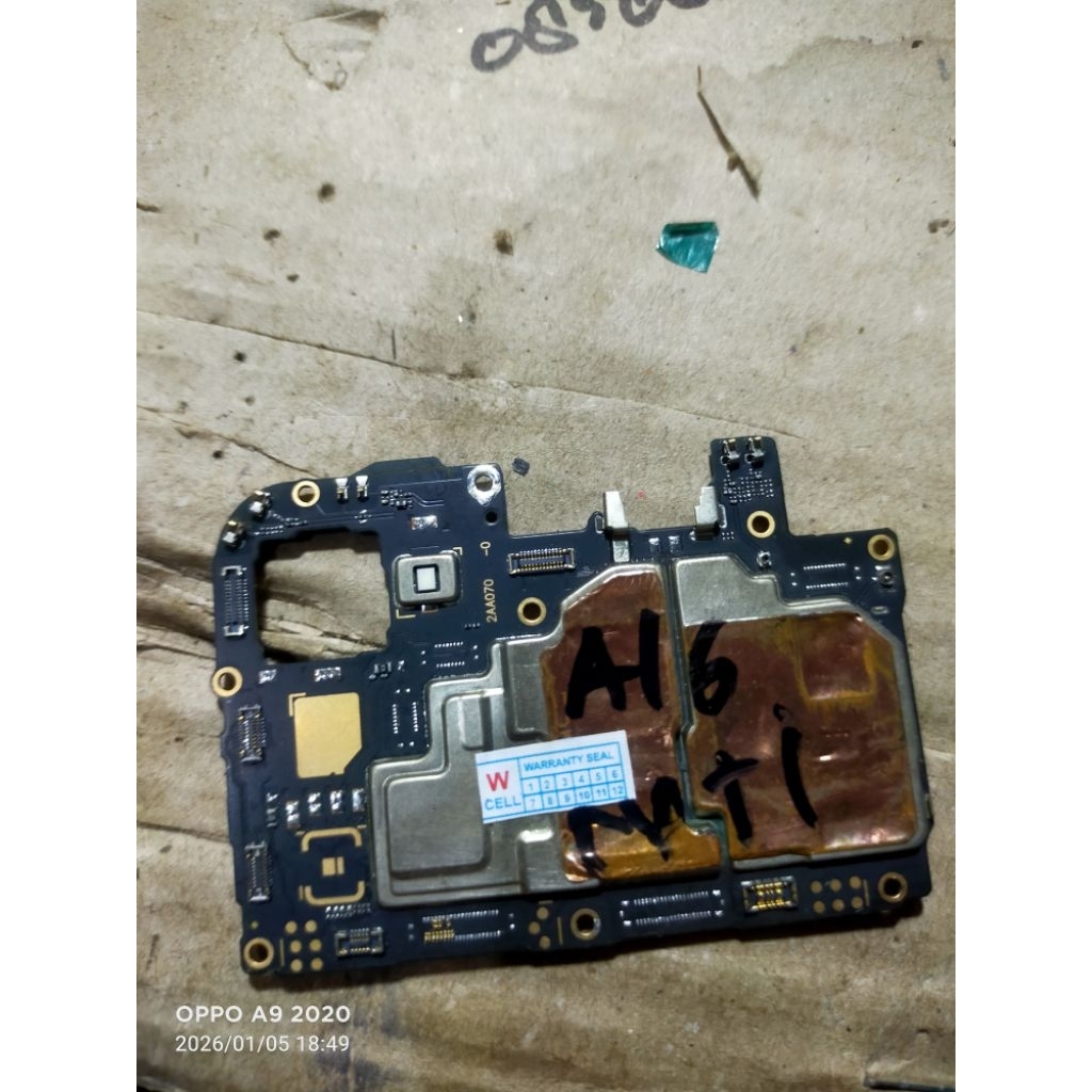 MESIN OPPO A16 RAM 6/128  REFURBISH MATI TOTAL BAHAN
