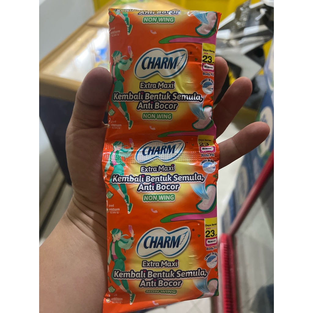 Pembalut Wanita Sachet Charm Non Wing