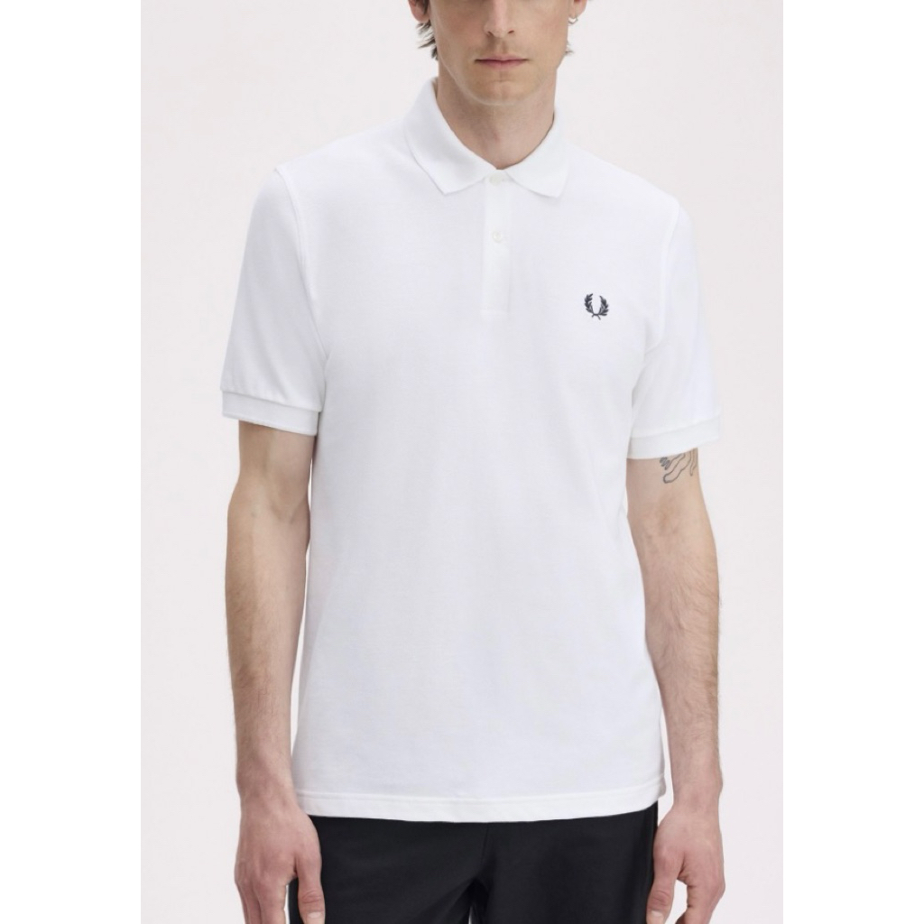 Fred Perry Polo Tshirt Full White