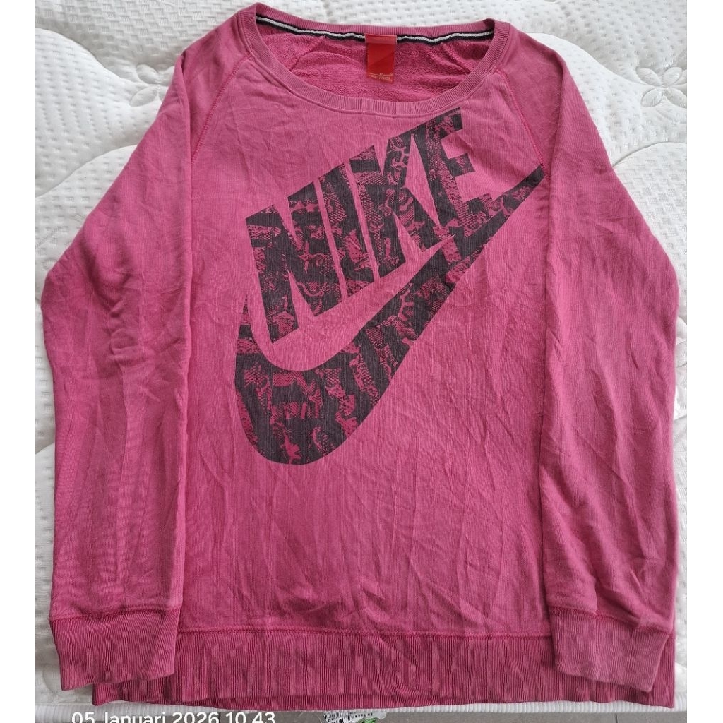 Crewneck Nike big logo senter motif