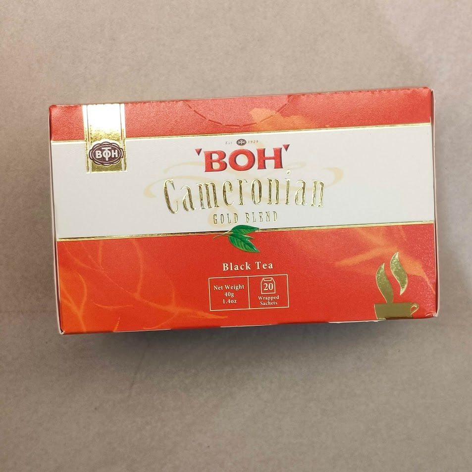BOH Cameronian Gold Blend Teh Hitam 20 Tea Bags