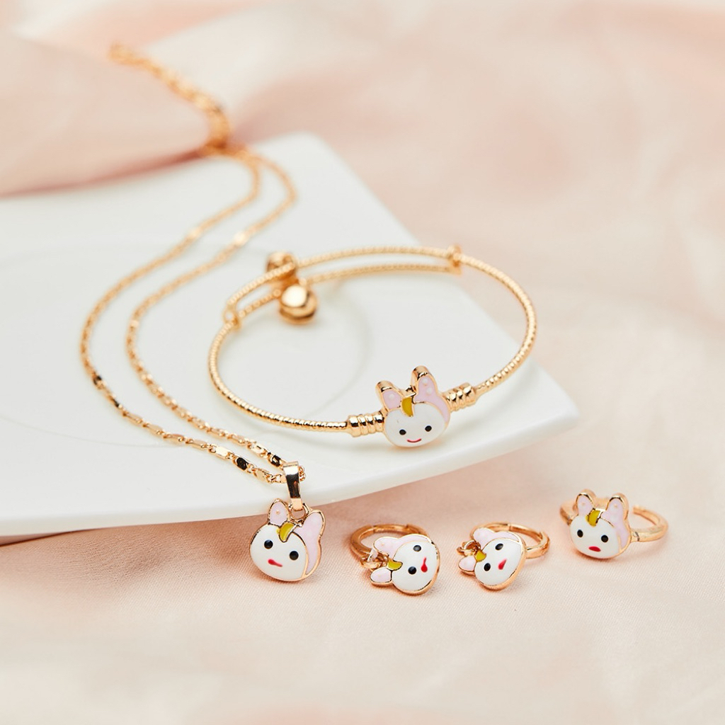 [LINK BESAR] set aksesori perak anak lucu