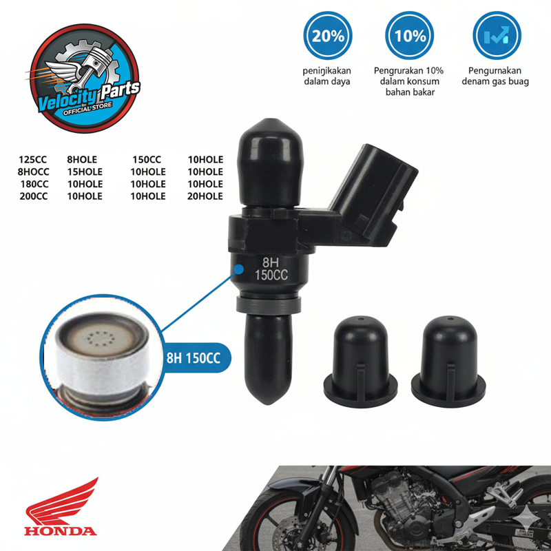 Injektor RX7 Racing Honda Bore Up - Vario Beat Scoopy PCX ADV CRF 150cc-200cc