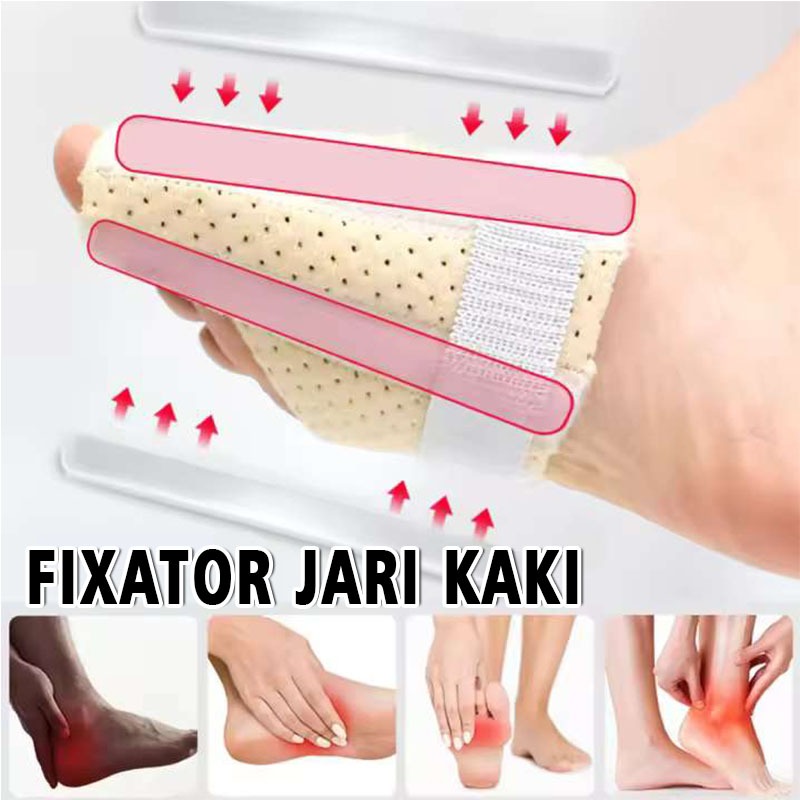 Pelurus Jempol Kaki Anti Bunion Fixator Jempol Kaki - Alat Pelurus Jempol Kaki