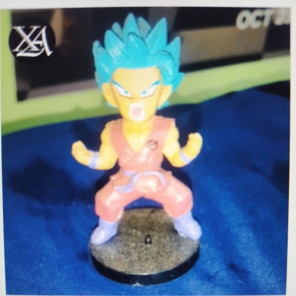 Dragon Ball Songoku Super Saiyan blue WCF figure
