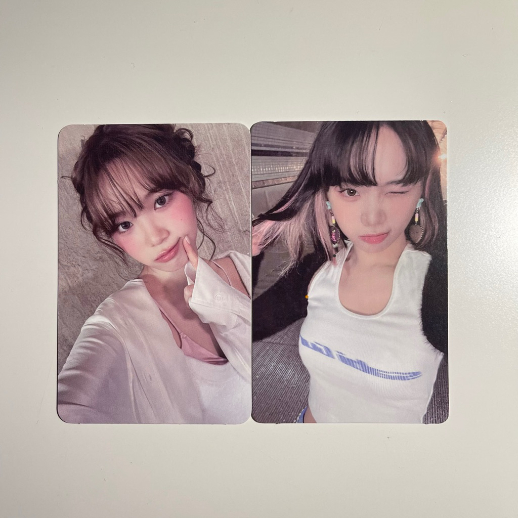 photocard pc chaewon lesserafim le sserafim official