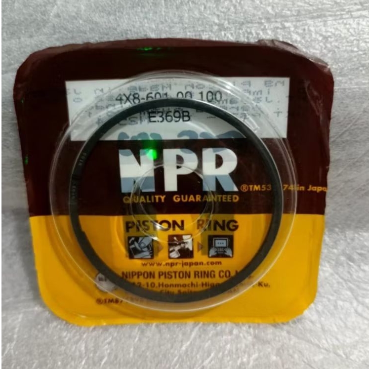 NPR • RING PISTON YAMAHA RXS OV 100 ORIGINAL NPR