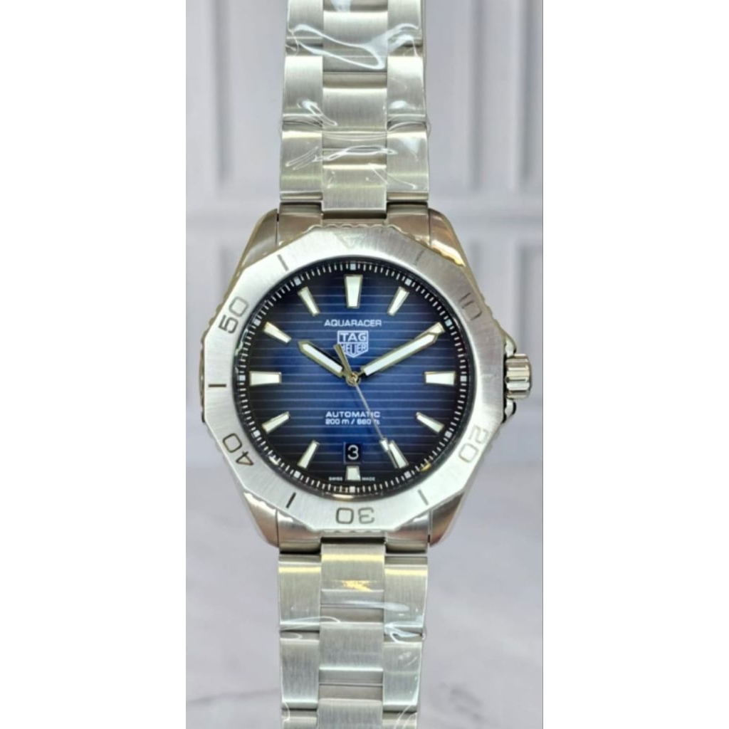 Jam tangan pria TH Automatic 42mm Aquaracer stainless steel japan