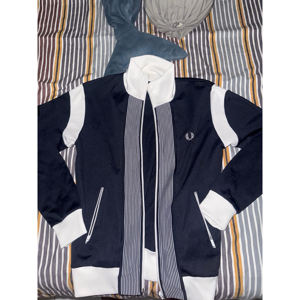 fred perry x comme des garcons track jacket