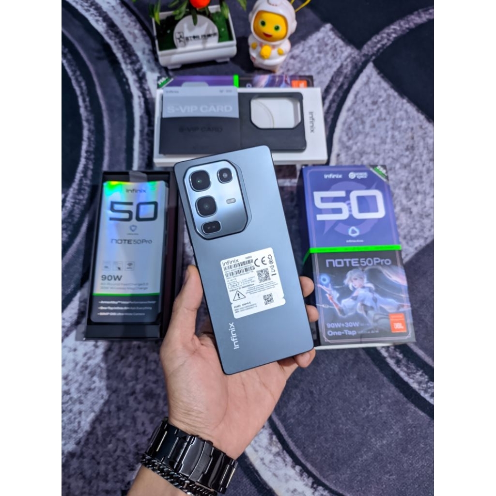 INFINIX NOTE 50 PRO RAM 8/256GB SECOND LIKENEW FULLSET ORIGINAL