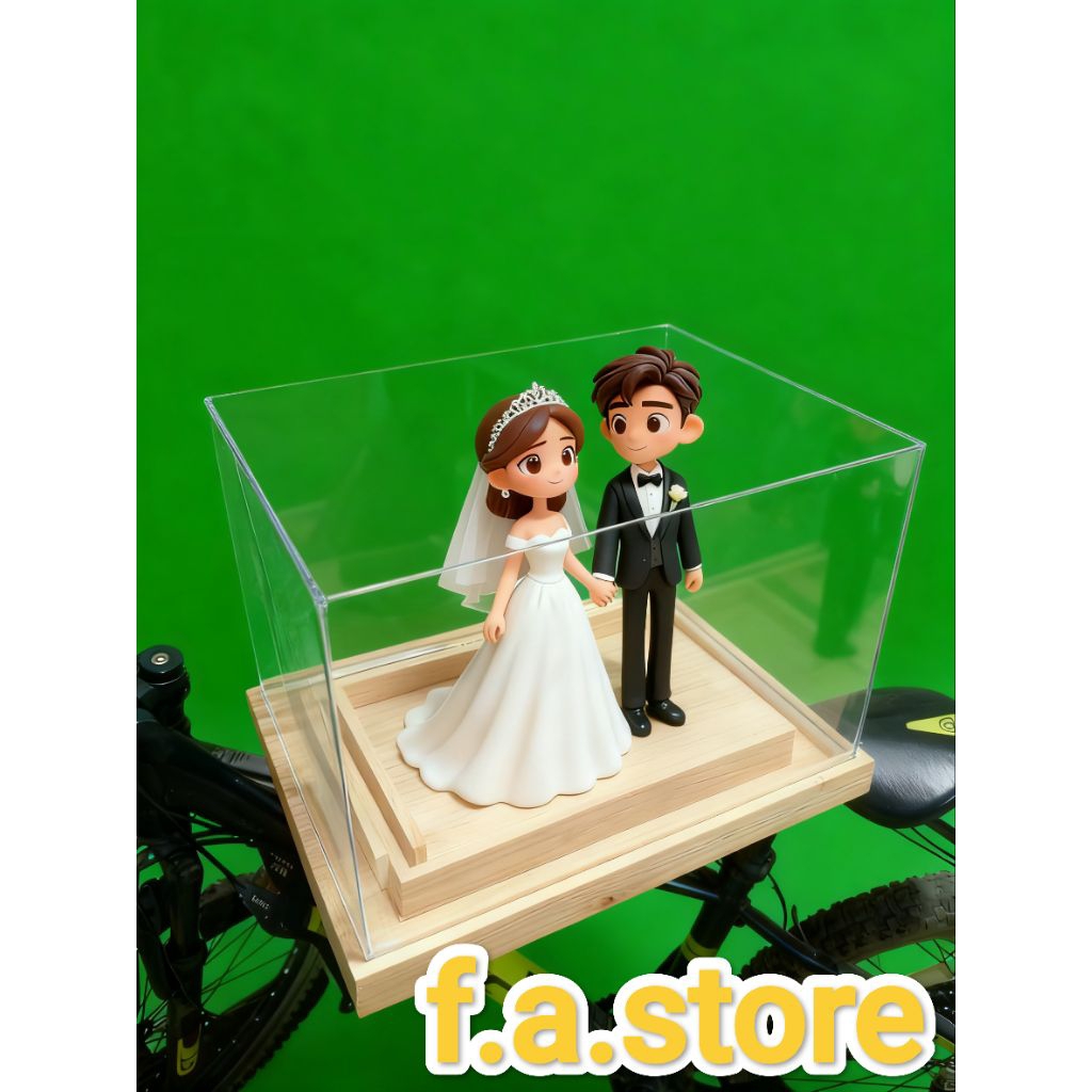 kotak seserahan pernikahan kayu style rustic