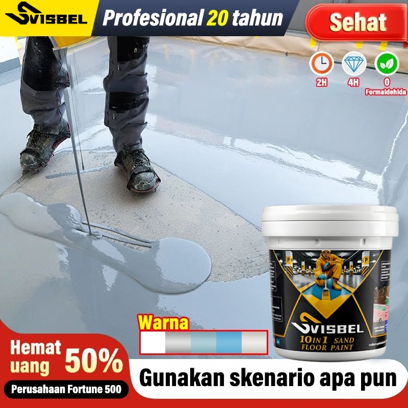Kemasan baru Pabrik profesional 20 tahun cat lantai cat lantai epoxy lantai semen cat lantai semen e