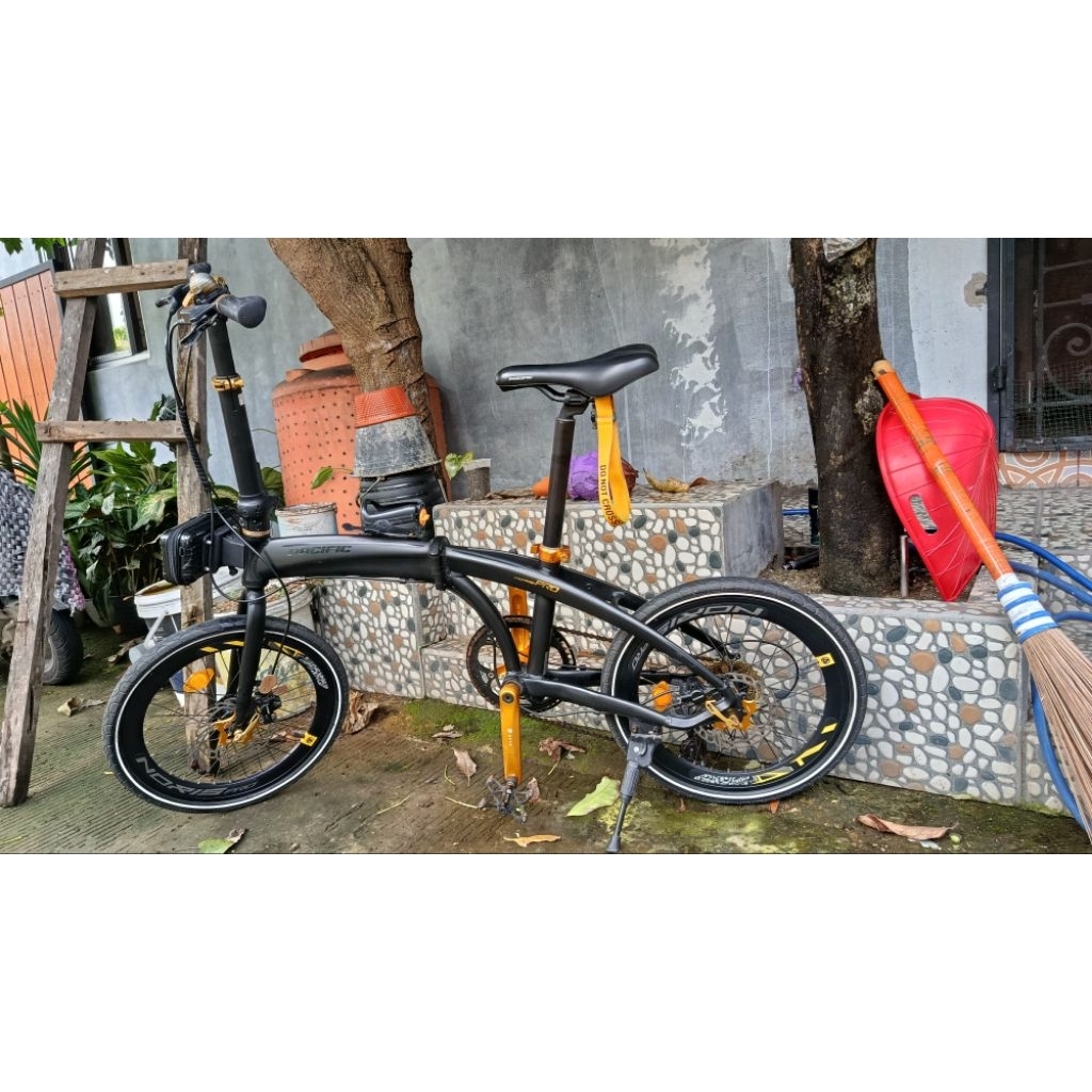 sepeda lipat pacific noris pro bekas pakai
