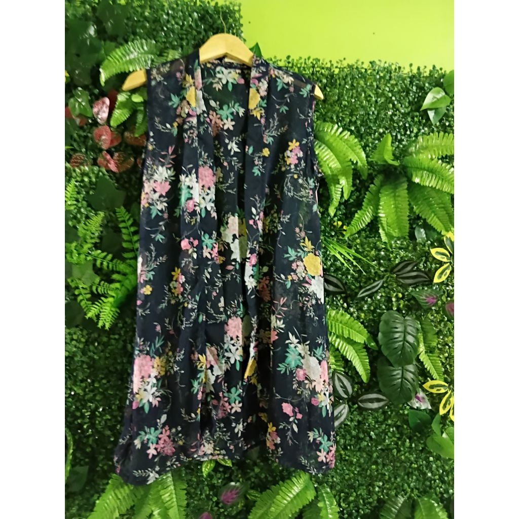 rompi/outer/cardigan shifon