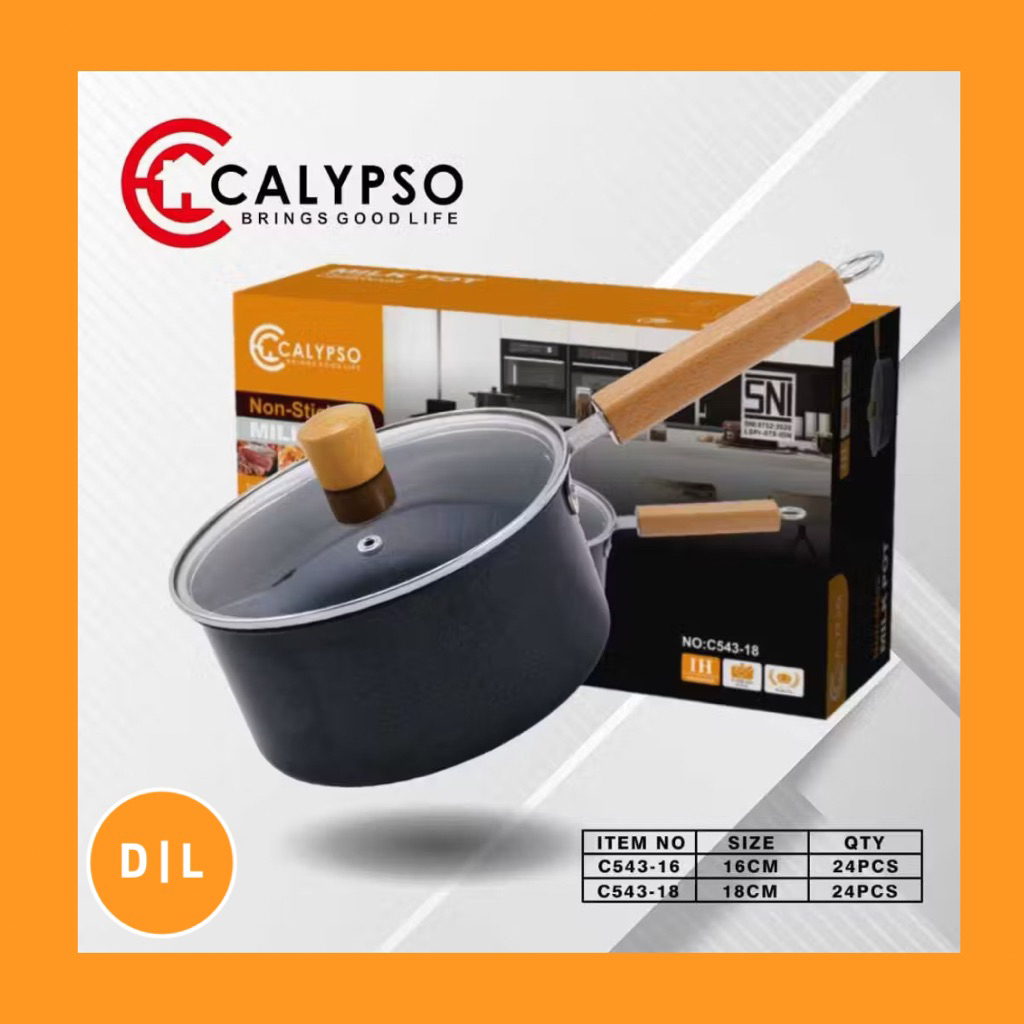 CALYPSO MILK PAN PANCI SUSU 18CM Non stick