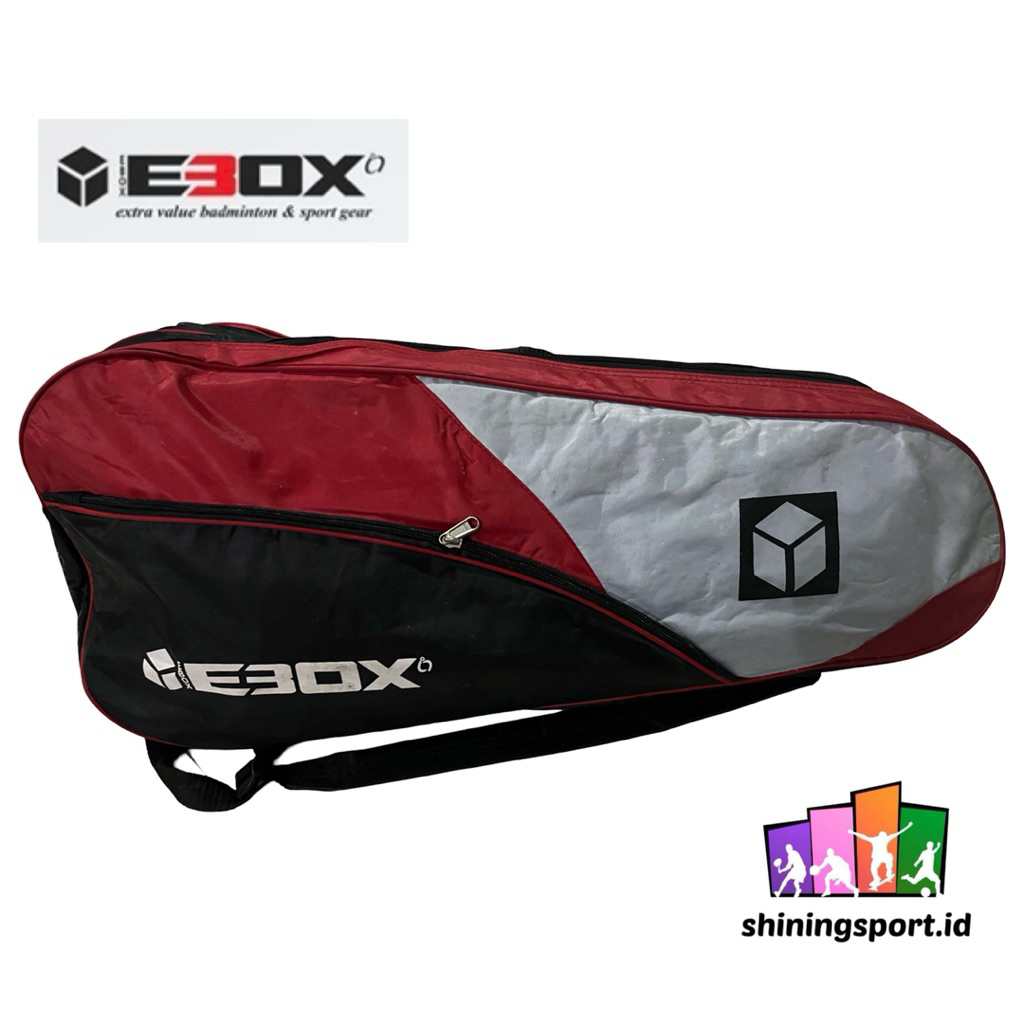 Tas Raket Badminton Ebox 2R Ransel 100% Original