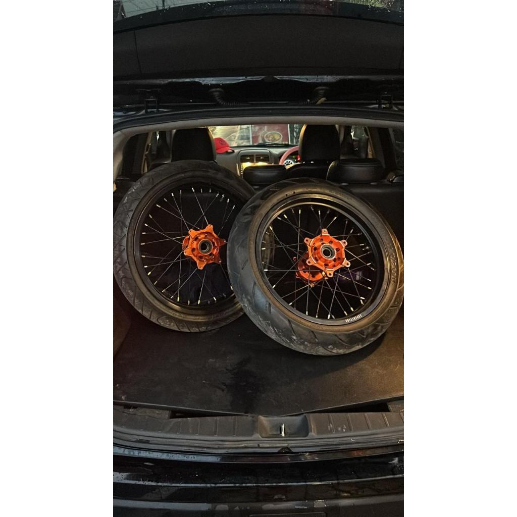 Wheelset Supermoto KTM EXC 300