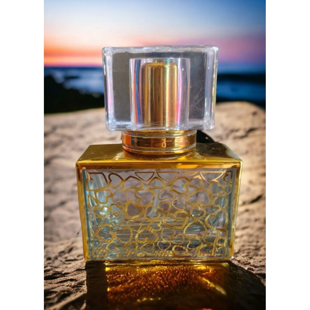 Botol kaca refill parfum 30ml kristal.