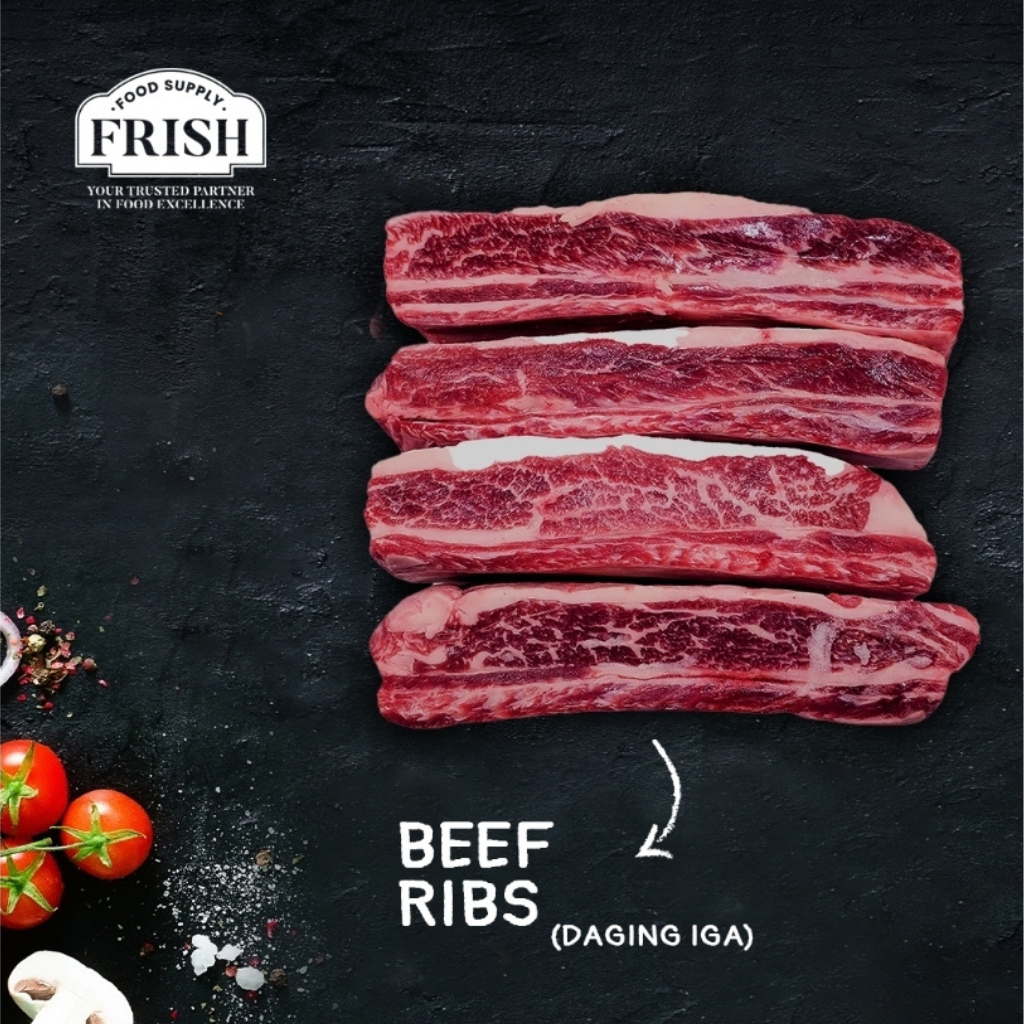 Iga Konro Back Ribs 1 Kg | Iga Sapi Konro & Sop Iga