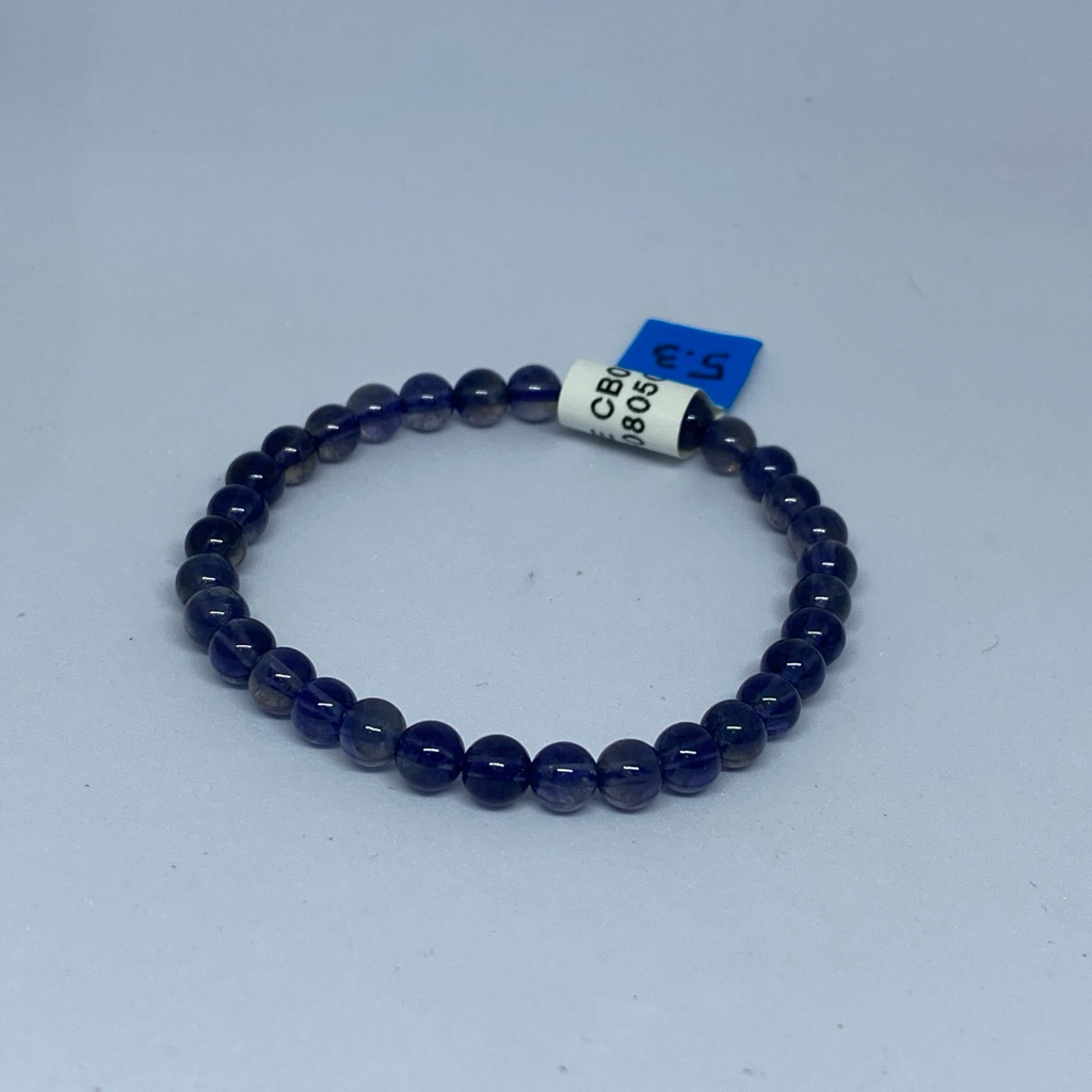Natural Iolite Bracelet Genuine Iolite Energy Jewelry CX01