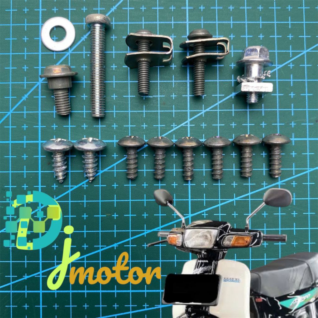 Baut batok kepala Astrea grand plug and play