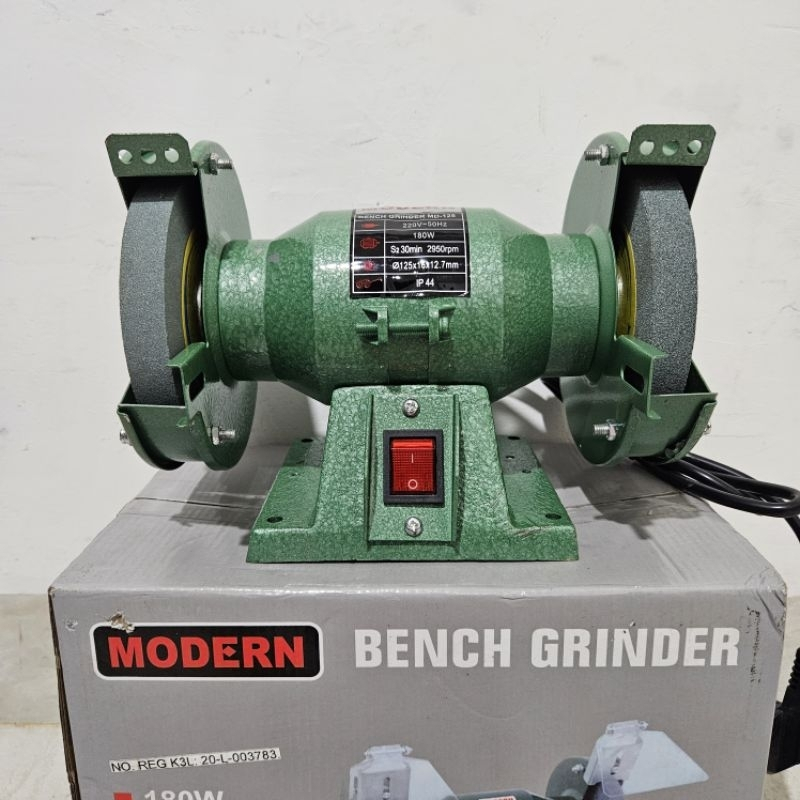 Mesin Gerinda Duduk 6" MODERN MD-150 BG005-150 / Mesin Gurinda Grinda Duduk 6 Inch MD150 MD 150 Benc