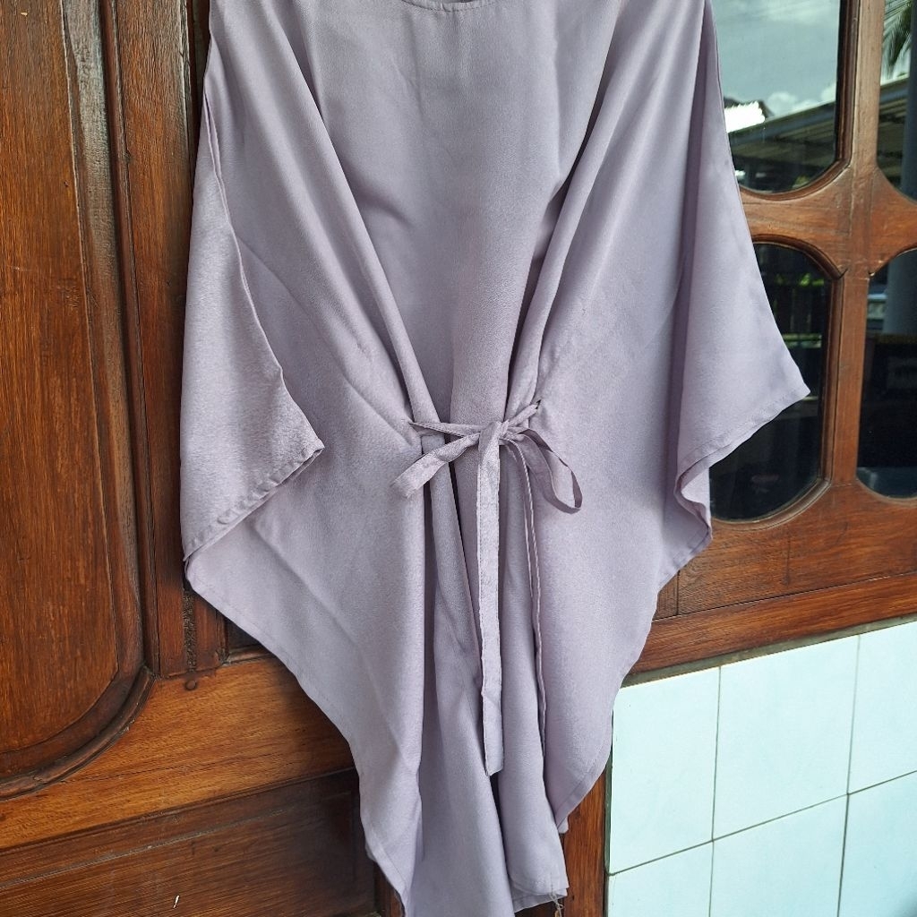 Kaftan tunik lilac by ZM Zaskia Mecca (preloved)