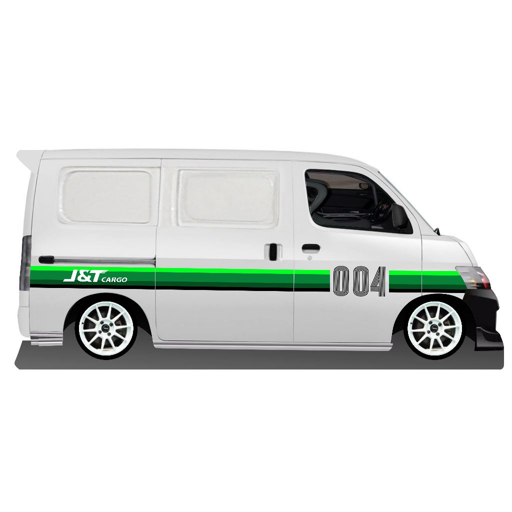 CUTTING STICKER GARIS TENGAH MOBIL GRANMAX BLINDVAN GRANDMAX MINI BUS LUXIO AVP LUXURY DLL