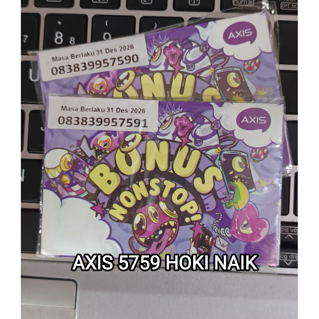 Nomor Cantik Axis 5759 Nomor Langka  HOKI Naik