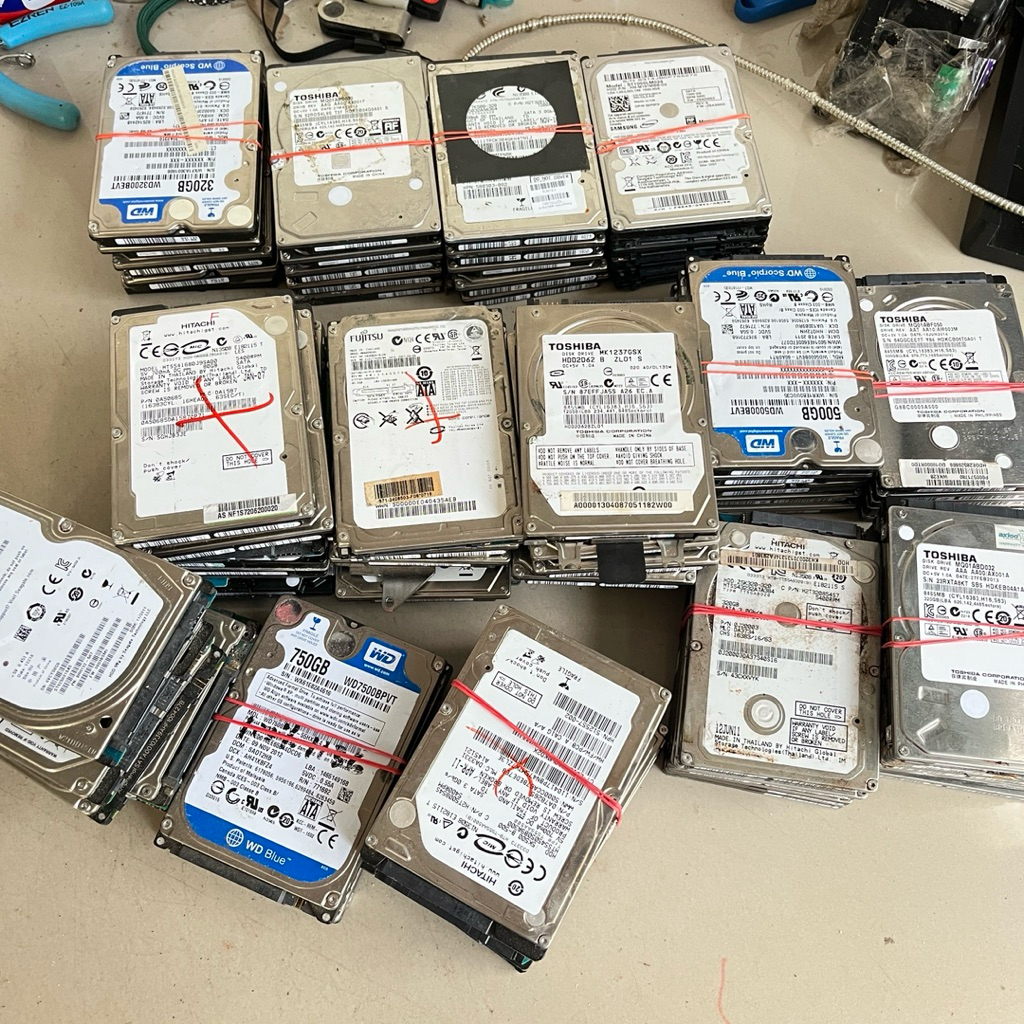 HARDDISK LAPTOP 320GB SATA 2.5INC RUSAK