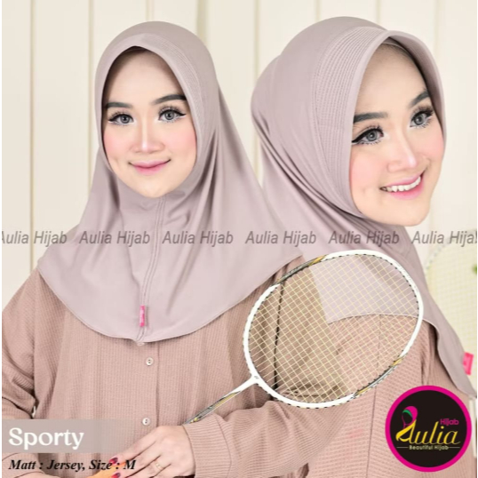 Bergo Sport M Aulia Jilbab Olahraga Jilbab Sport Jilbab Voli