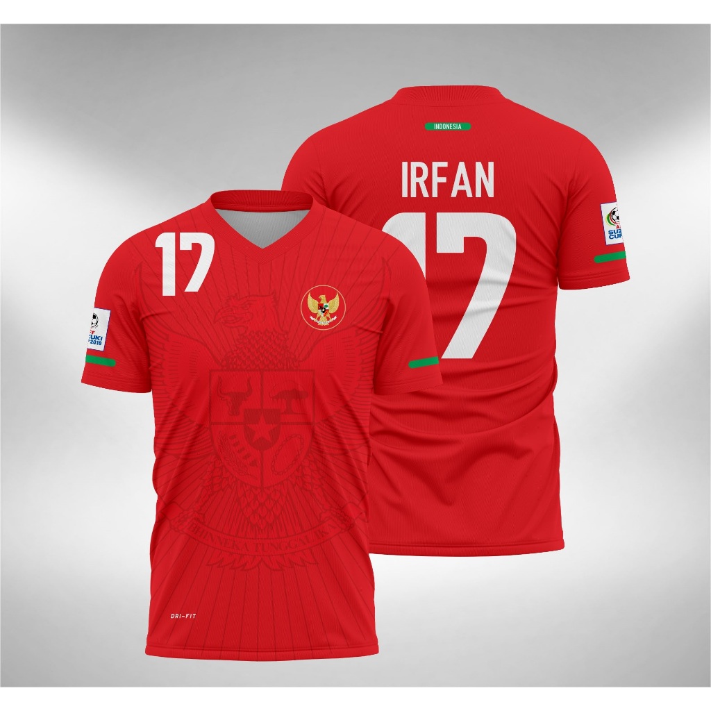 Jersey Indonesia Home 2010 AFF IRFAN BACHDIM