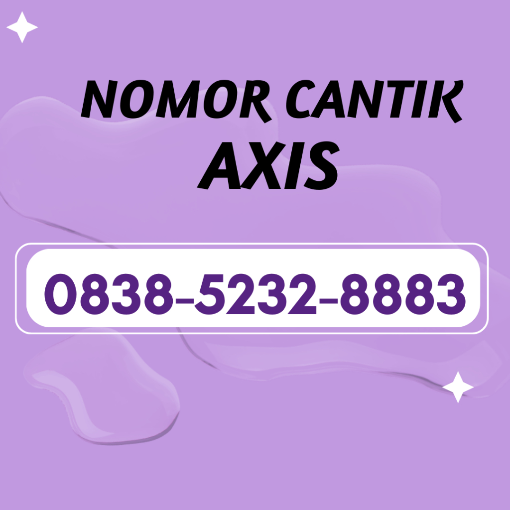 KARTU PERDANA AXIS CANTIK SPESIAL TRIPEL 5 TERLARIS (A18) / NOMOR AXIS CANTIK TERLARIS TERMURAH / PE