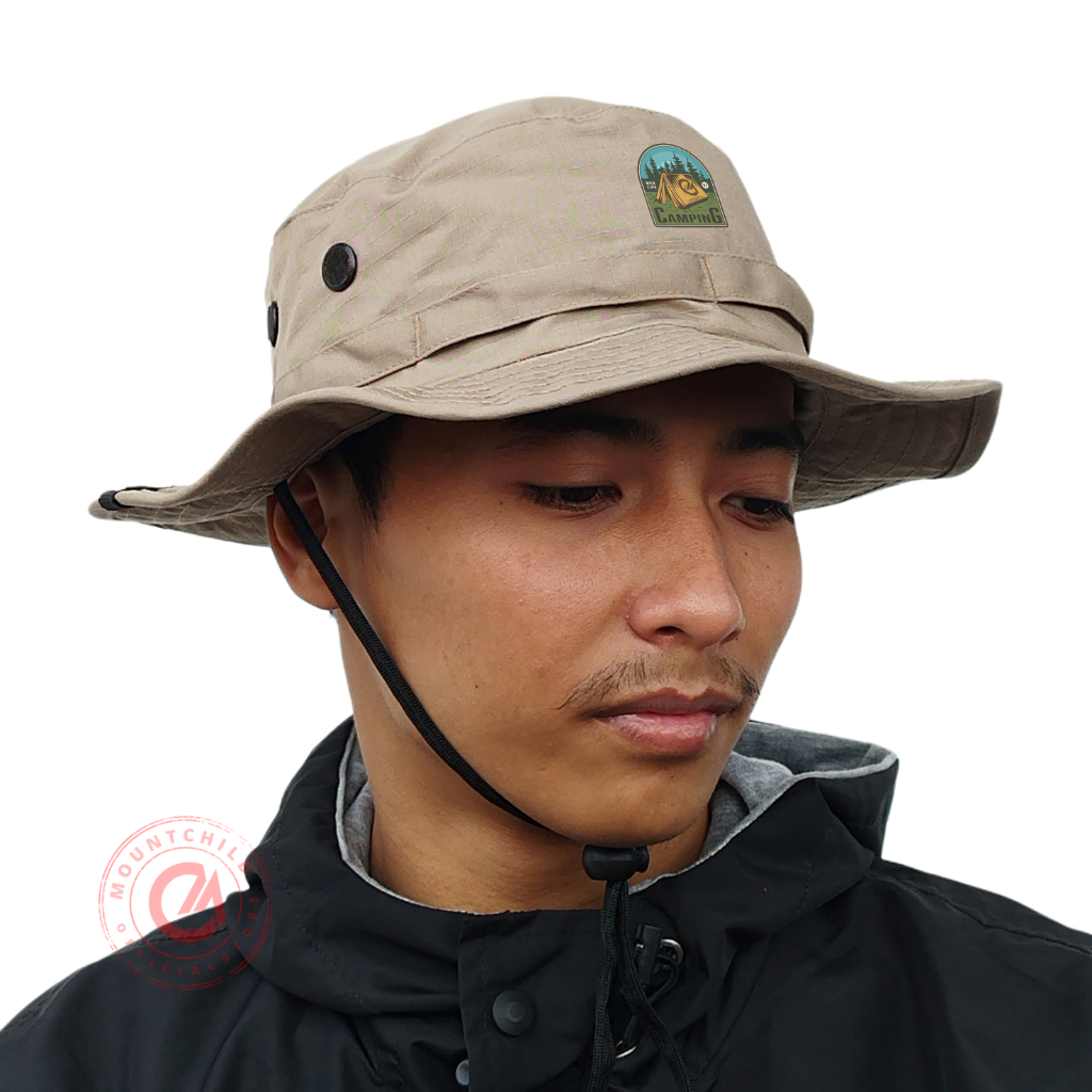 MOUNTCHILD - Topi Rimba Topi Gunung Pria Wanita Topi camping adventure Rimba Hat original RB004