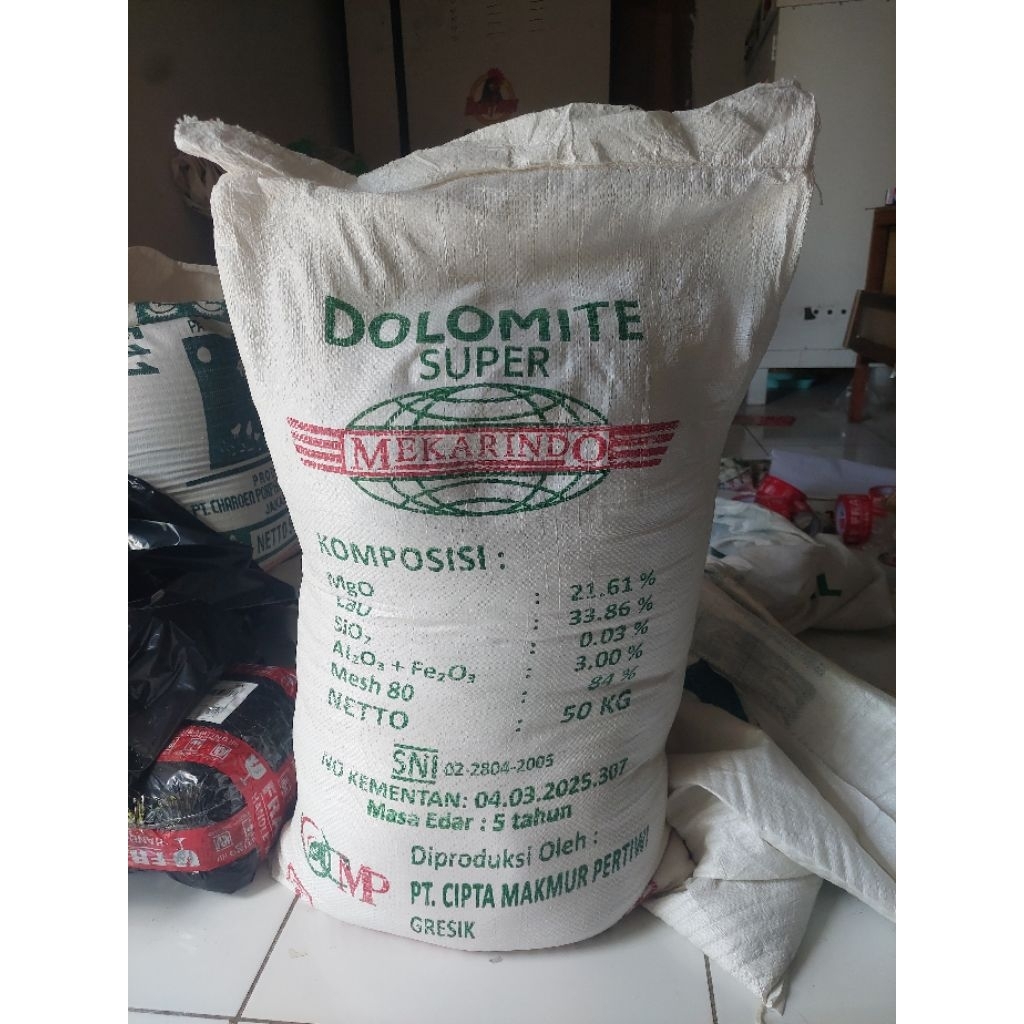 Kapur Dolomit (Kapur Pertanian)