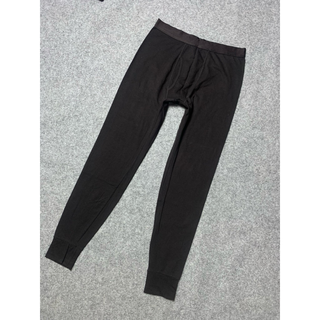 Uniqlo Heattech Extra Warm Dark Brown L