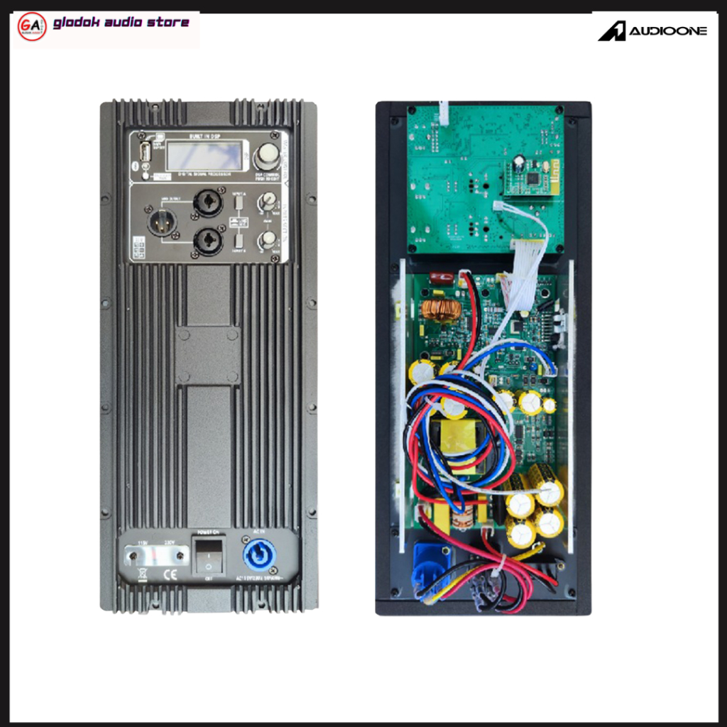 Kit Power F 400 DSP Speaker Aktif 3000 Watt USB Bluetooth Original I GLODOK AUDIO STORE