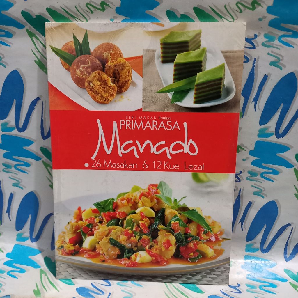 Buku Resep Primarasa Manado 26 Masakan dan 12 Kue Lezat Seri Masak Femina cek foto dan deskripsi