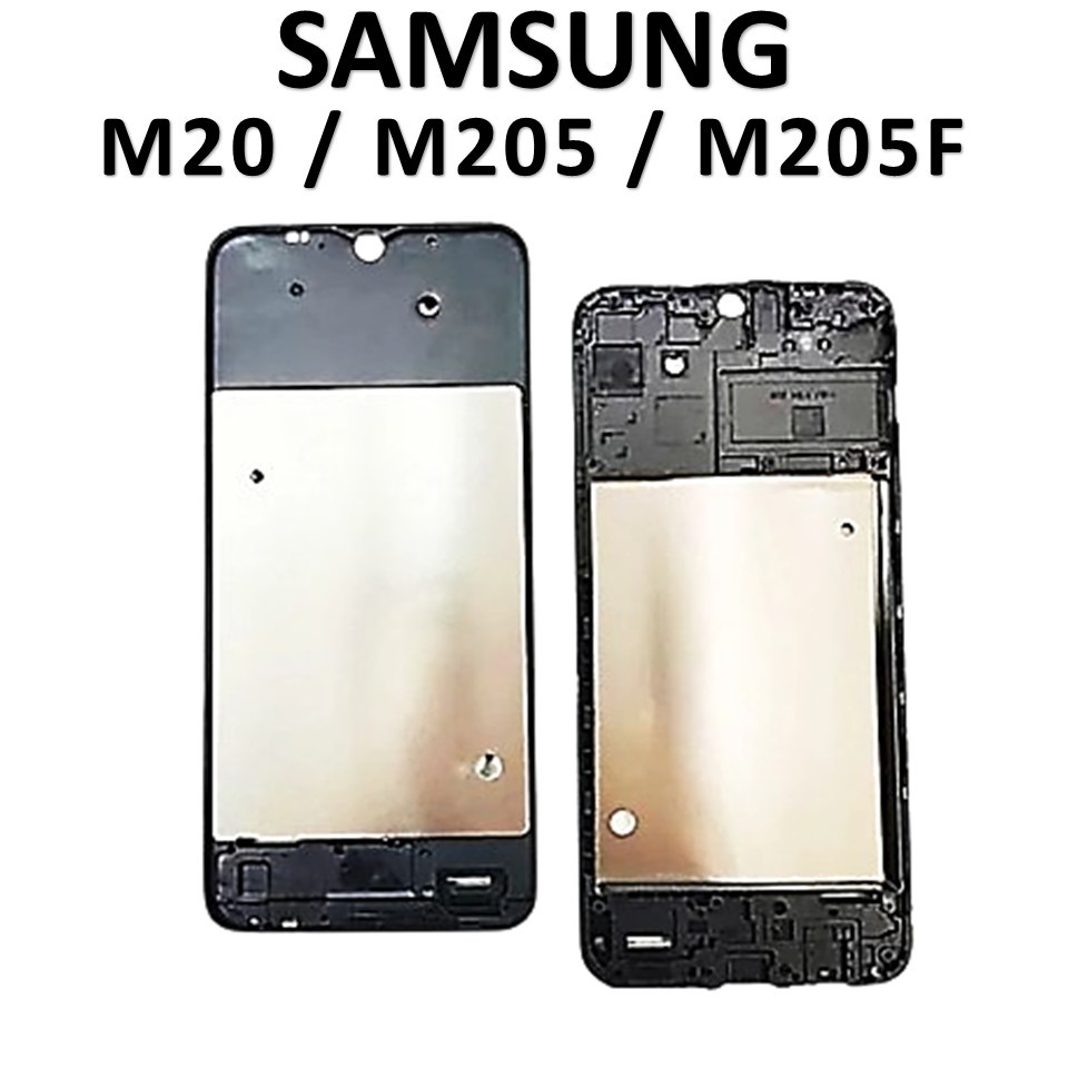 FRAME LCD SAMSUNG M20 / M205 / M205F / FRAME BEZZEL TULANG TENGAH ORIGINAL