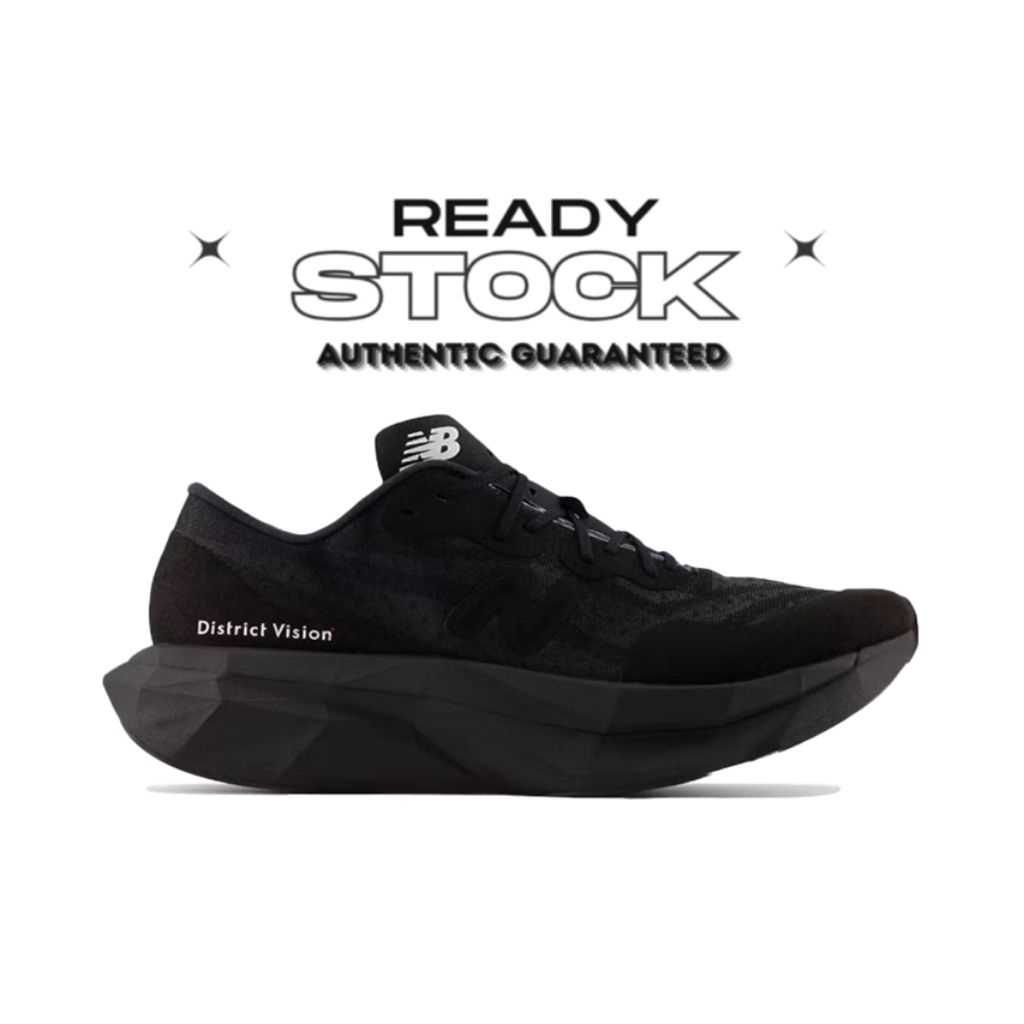 Sepatu Lari New Balance Fuelcell Supercomp Elite V4 District Vision Black