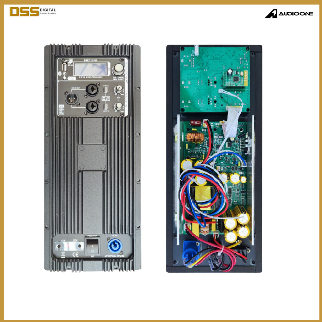 Mesin Power Kit F400 Speaker Aktif DSP 3000 Watt USB Bluetooth Original I DIGITAL SOUND SYSTEM