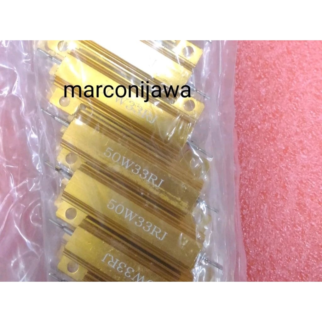 Resistor hetsink  50w 33ohm 50wat 33ohm
