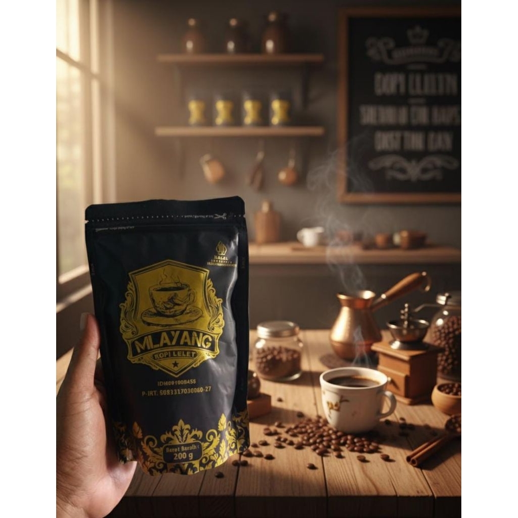 Kopi Lelet Mlayang 200 gram