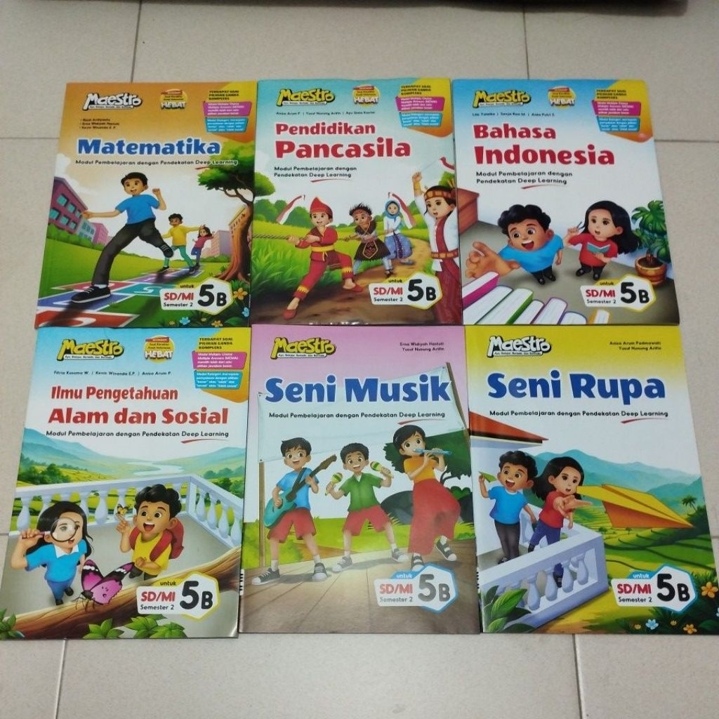 LKS MAESTRO KELAS 5 SD/MI SEMESTER 2 KURIKULUM MERDEKA