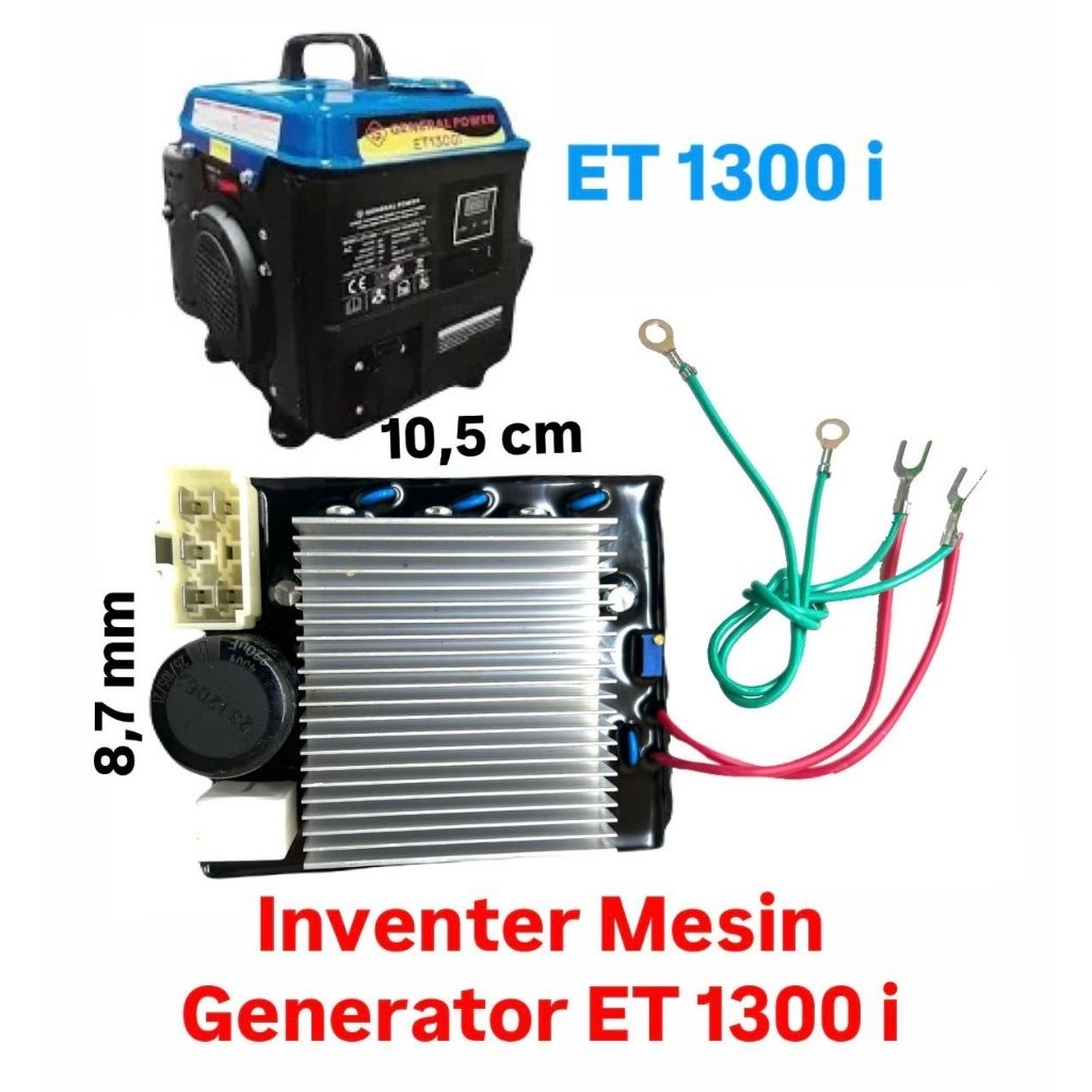 INVENTER Genset Generator GENERAL  et1300 2tak