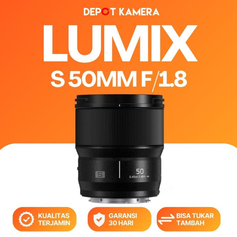 ( DEPOT KAMERA JKT ) SECOND - LUMIX S 50MM F/1.8