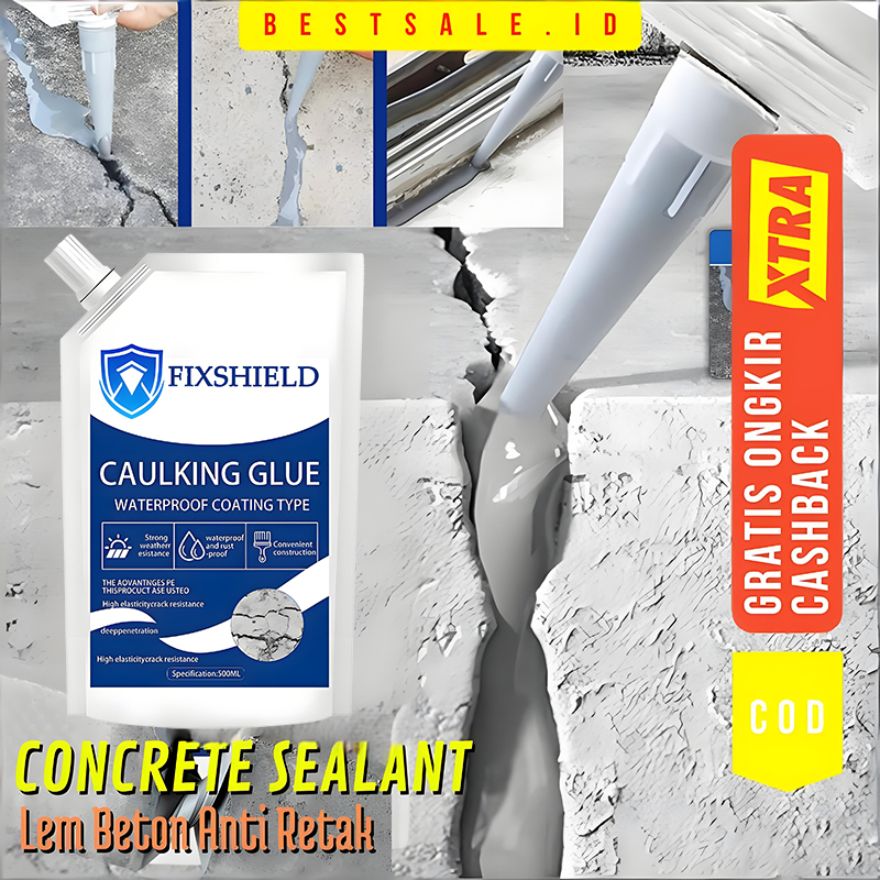 Lem Anti Bocor dan Rembes Lem Anti Air Anti Bocor Perekat Beton Penutup Retakan Dinding Tembok Lanta