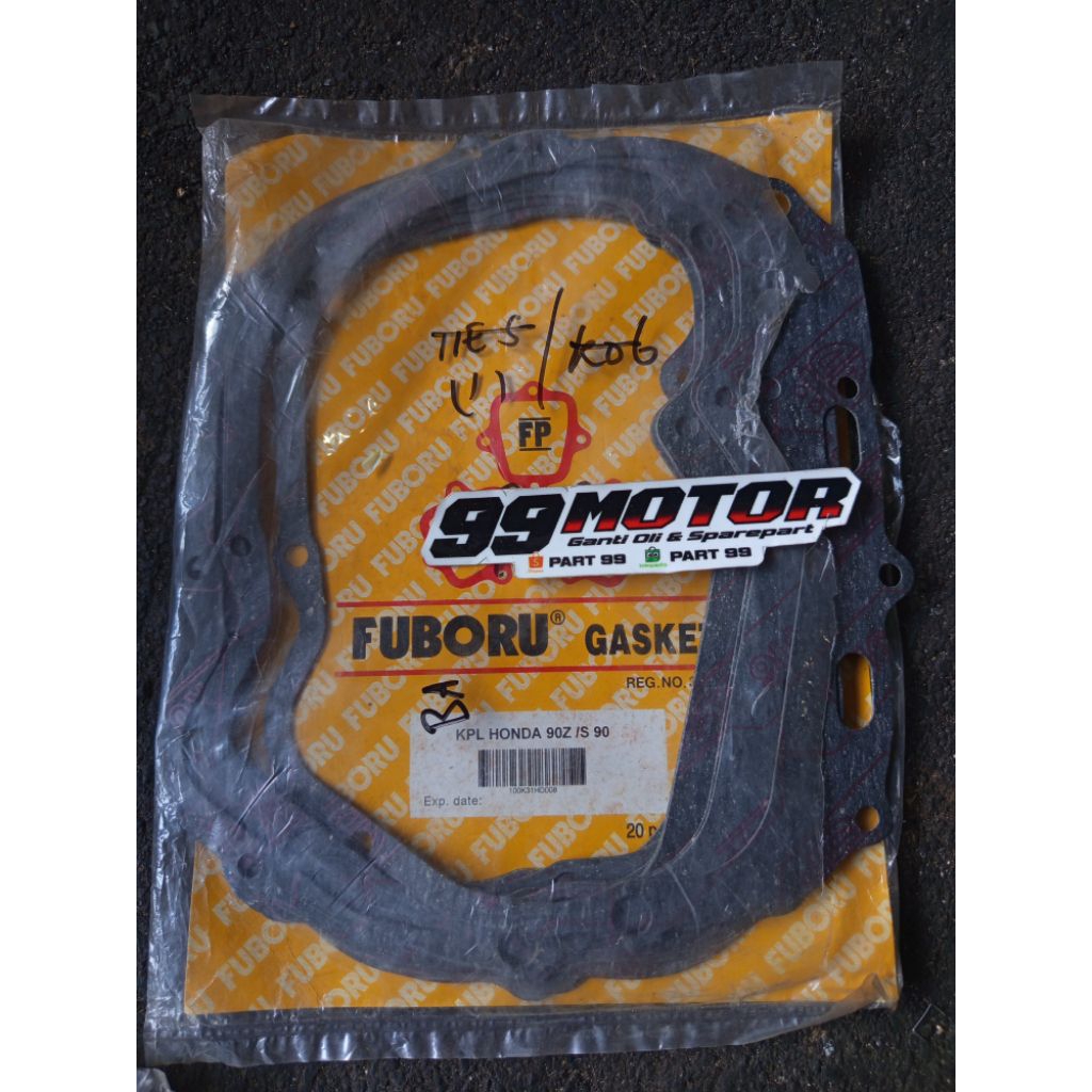 paking perpak gasket bak blok kopling honda cs90 s90 90 90z