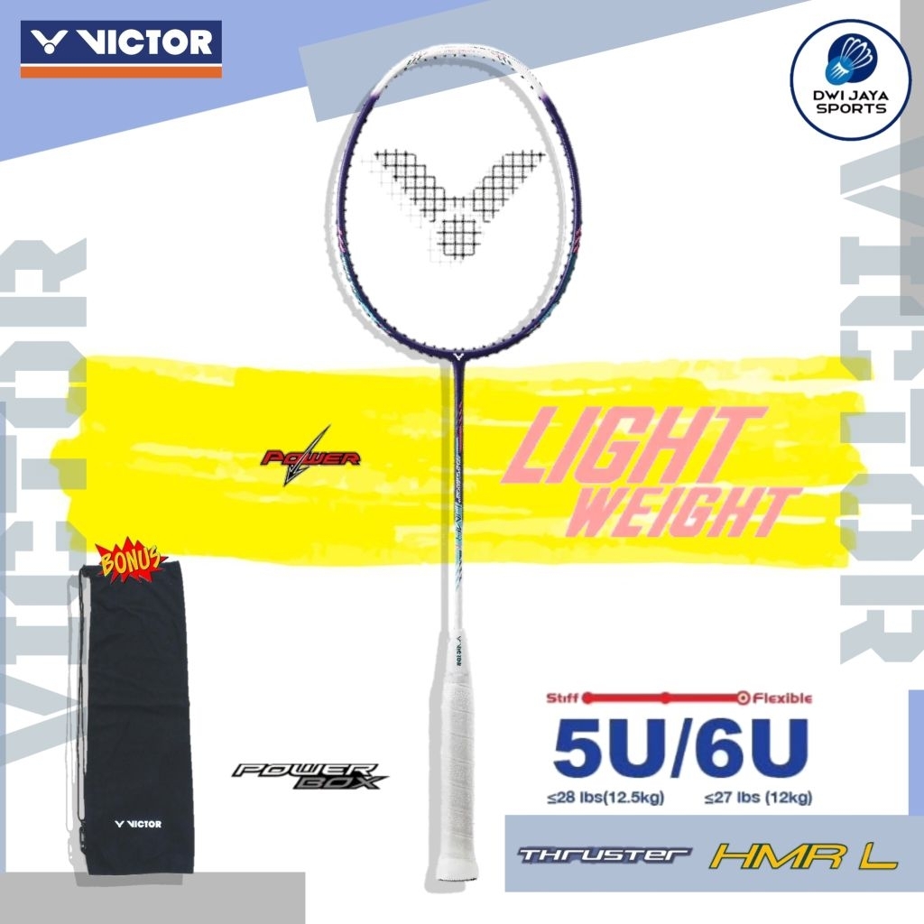 Raket Badminton Victor Thruster k HMRL J | Victor thruster k hmr l j | victor tk hmrl | tk hmr l