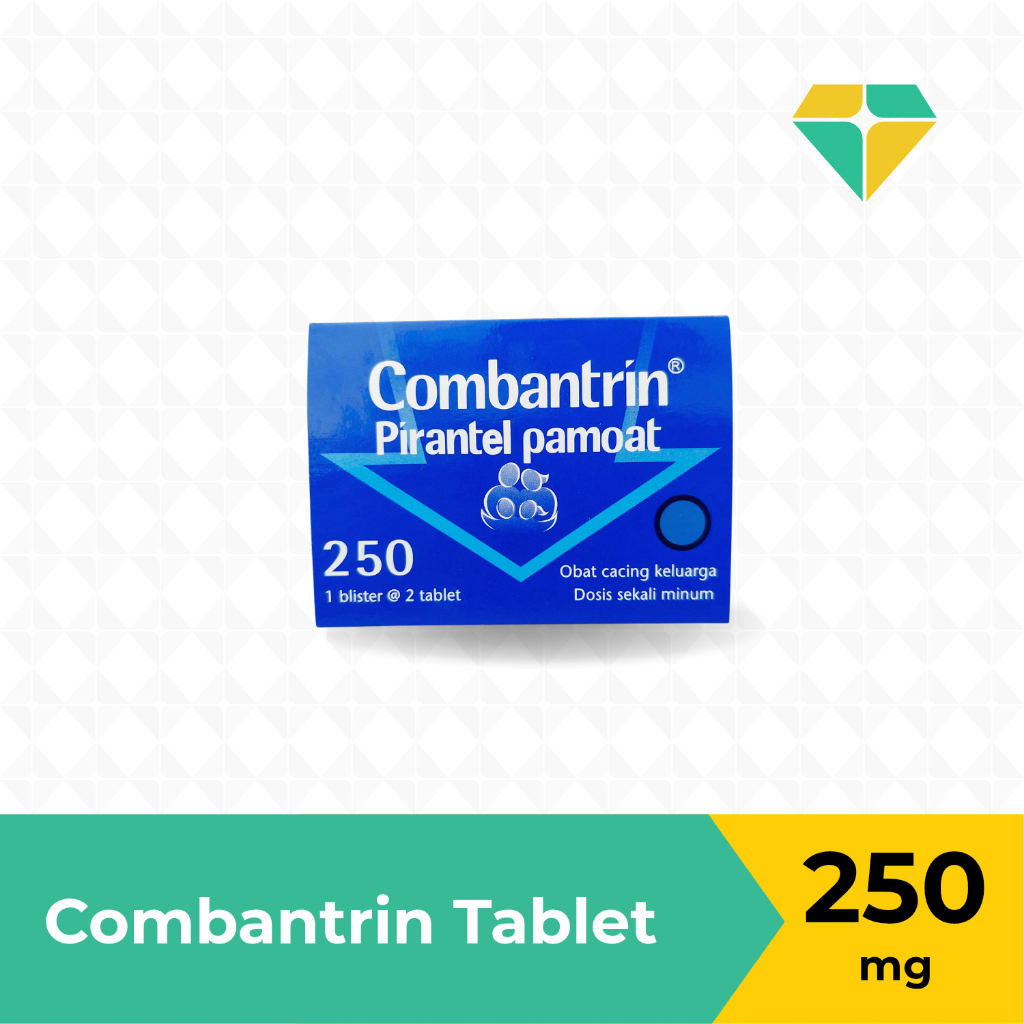 Combantrin Tablet 250 mg (isi 2 tablet)